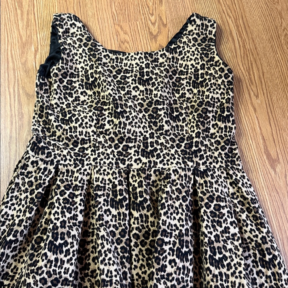 LINDY BOP ROCKABILLY LEOPARD DRESS - Picture 10 of 11